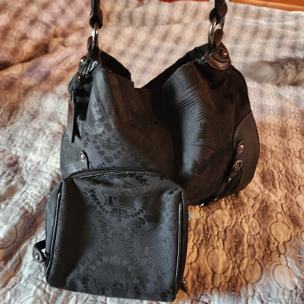 Juicy Couture Black Shoulder Bag Set